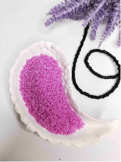 Бисер 13/0 класс А, калиброванный Чехия (сиреневый перламутровый)